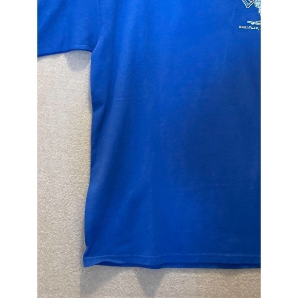 Yazbek Shirt Men's Medium Blue Mazatlan, Mexico - Picture 3 of 12